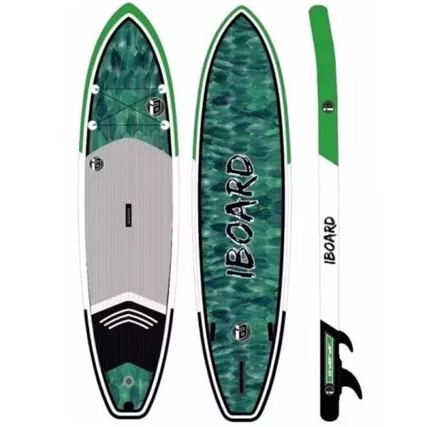 Надувная доска для SUP-бординга IBOARD 11' Jungle 2023 от компании GlobalDrive - фото 1