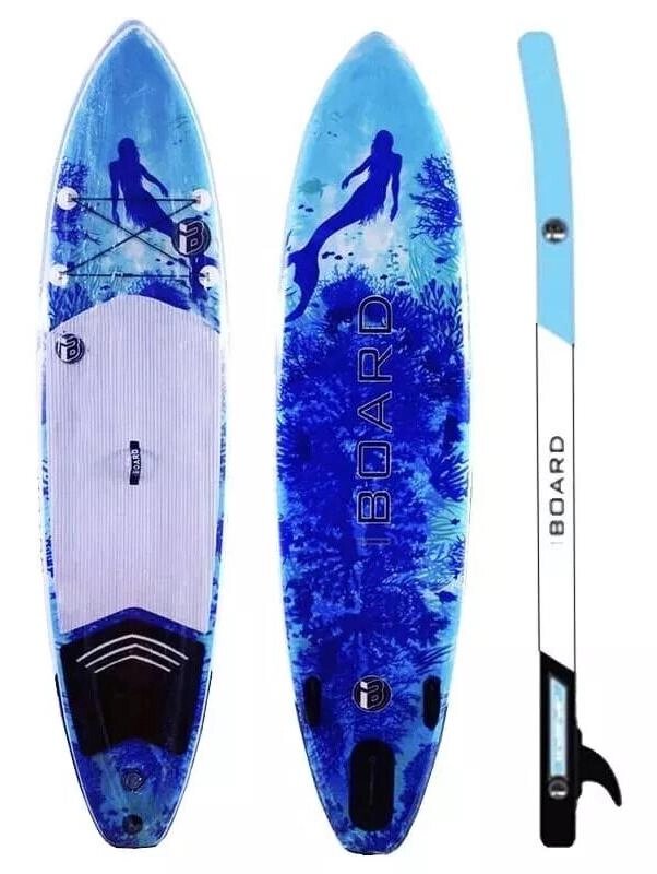 Надувная доска для SUP-бординга IBOARD 11' Mermaid от компании GlobalDrive - фото 1