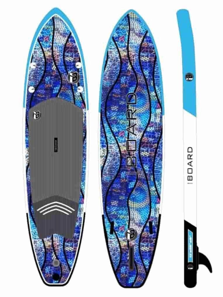 Надувная доска для SUP-бординга IBOARD 11' Mosaique от компании GlobalDrive - фото 1