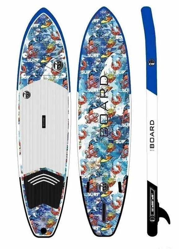 Надувная доска для SUP-бординга IBOARD 11' Surf от компании GlobalDrive - фото 1