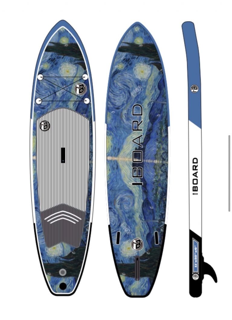 Надувная доска для SUP-бординга IBOARD 11' Vincent от компании GlobalDrive - фото 1