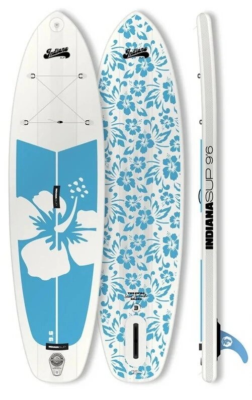 Надувная доска для SUP-бординга INDIANA ALLROUND LADY PACK BASIC 9'6 от компании GlobalDrive - фото 1