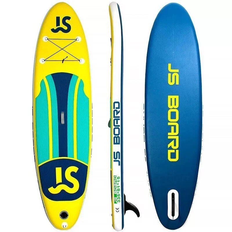 Надувная доска для SUP-бординга JS YEllOW 11' от компании GlobalDrive - фото 1