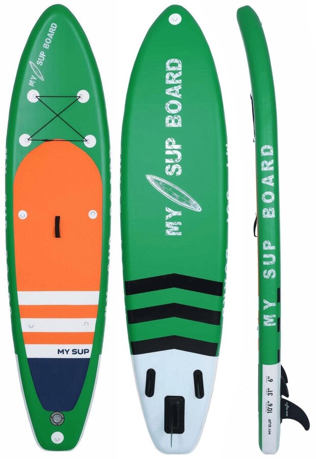 Надувная доска для sup-бординга MY SUP 10.6 от компании GlobalDrive - фото 1