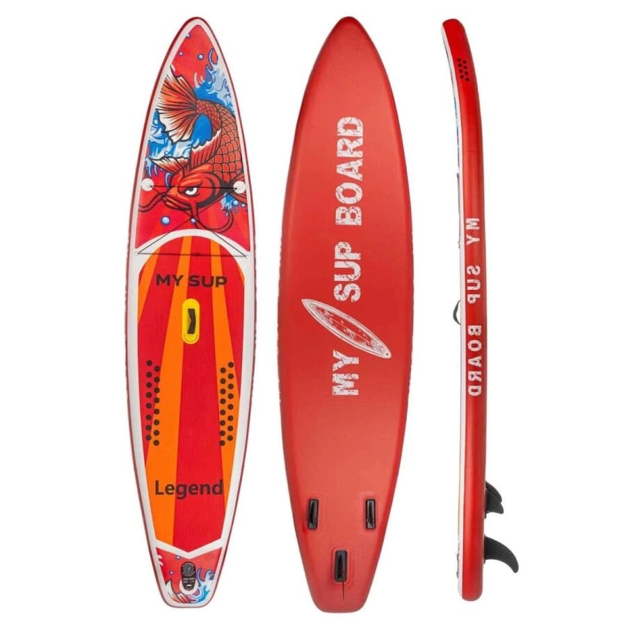 Надувная доска для SUP-бординга MY SUP 12.6 LEGEND + ПОДАРОК от компании GlobalDrive - фото 1