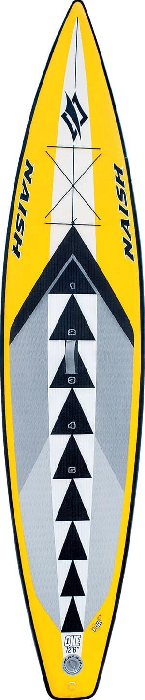 Надувная доска для SUP-бординга NAISH ONE 12.6 от компании GlobalDrive - фото 1