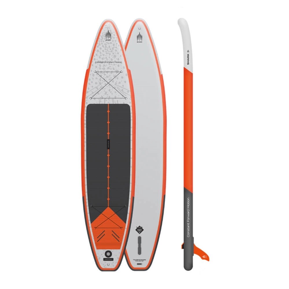 Надувная доска для sup-бординга SHARK TOURING XPLOR 11'8 2022 Б/У от компании GlobalDrive - фото 1