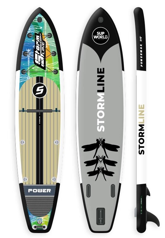 Надувная доска для SUP-бординга STORMLINE POWERMAX 11.6 (2022) от компании GlobalDrive - фото 1