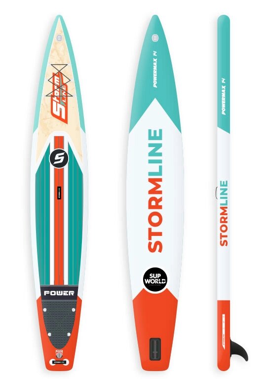 Надувная доска для SUP-бординга STORMLINE POWERMAX 14 спортивная (2022) от компании GlobalDrive - фото 1