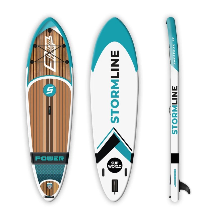 Надувная доска для SUP-бординга STORMLINE POWERMAX 9.6 (2022) от компании GlobalDrive - фото 1