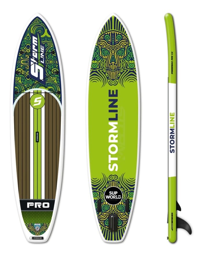 Надувная доска для SUP-бординга STORMLINE POWERMAX PRO 11.6 (2022) от компании GlobalDrive - фото 1