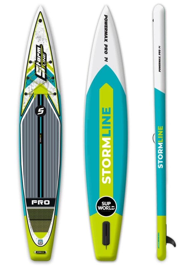 Надувная доска для SUP-бординга STORMLINE POWERMAX PRO 14 спортивная (2022) от компании GlobalDrive - фото 1