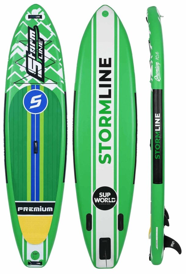 Надувная доска для SUP-бординга STORMLINE PREMIUM 10.6 (2022) от компании GlobalDrive - фото 1