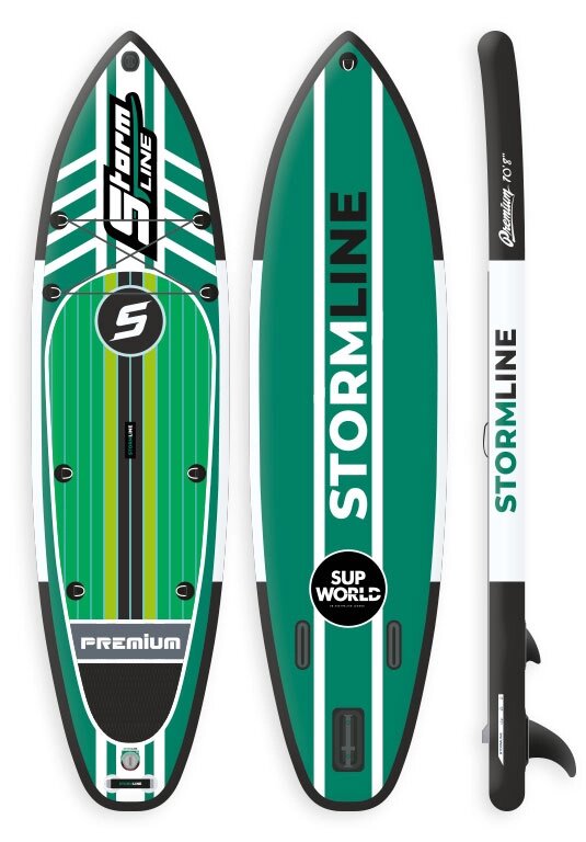 Надувная доска для SUP-бординга STORMLINE PREMIUM 10.8 (2022) от компании GlobalDrive - фото 1