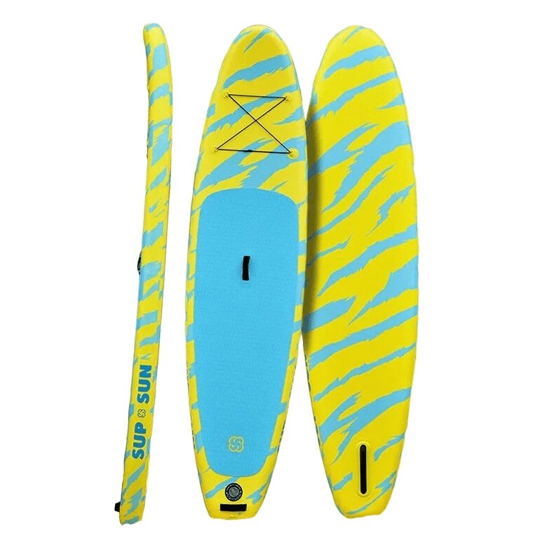 Надувная доска для SUP-бординга SUP~SUN 11 YELLOW от компании GlobalDrive - фото 1