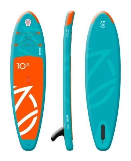 Надувная доска для sup-бординга ZAP BREEZE 10'6 от компании GlobalDrive - фото 1