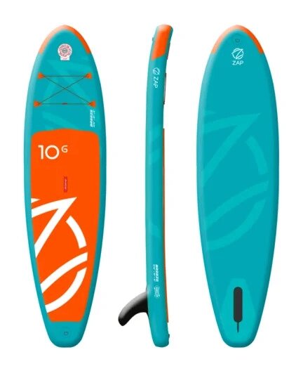 Надувная доска для SUP-бординга ZAP BREEZE 10'6 от компании GlobalDrive - фото 1