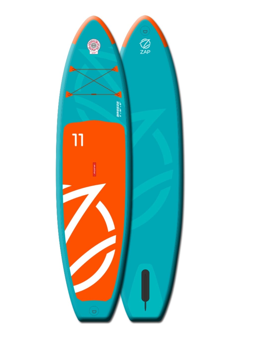 Надувная доска для SUP-бординга ZAP BREEZE 11'6 от компании GlobalDrive - фото 1