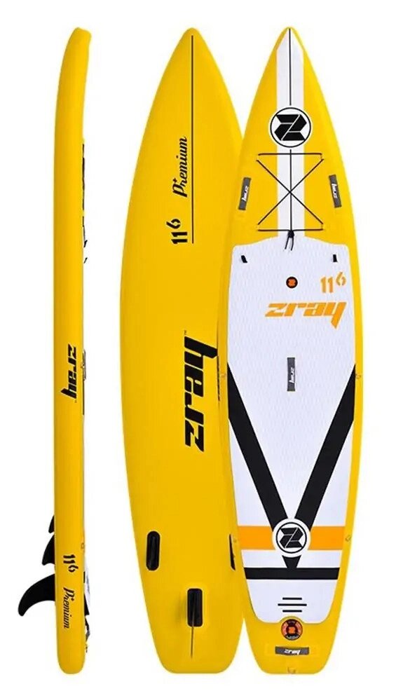 Надувная доска для SUP-бординга ZRAY FURY DUAL (F4) 11' 6 2019 от компании GlobalDrive - фото 1