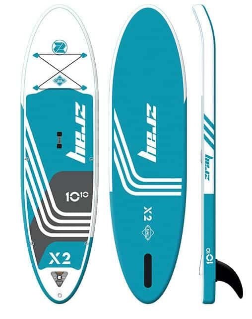 Надувная доска для SUP-бординга ZRAY X-RIDER DELUXE 10'10 2021 от компании GlobalDrive - фото 1