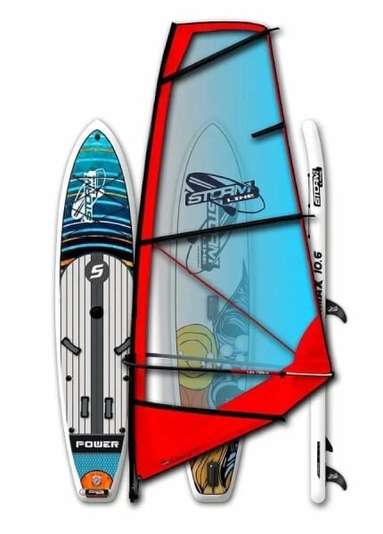 Надувная доска для Wind-сёрфинга WINDSUP (WINDSURF) STORMLINE POWERMAX 10.6 от компании GlobalDrive - фото 1