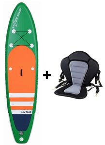 Надувная доска для SUP-бординга MY SUP 10.6 c сидением