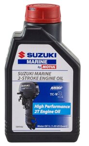 Масло MOTUL Suzuki Marine 2T, TC-W3, 1 л