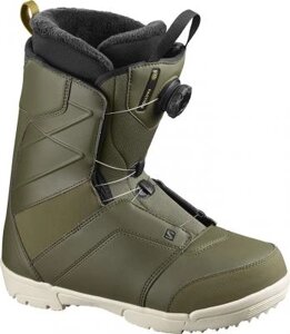 Ботинки для сноуборда SALOMON 2020-21 FACTION BOA OLIVE