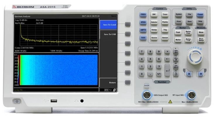 Анализаторы спектра Актаком Анализатор спектра ASA-2315 от компании ООО ТК «Олдис» - фото 1