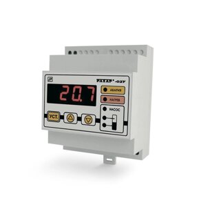Автоматика для измерения температуры и влажности Рэлсиб НПП Терморегулятор Ратар-02-У со встроенным реле контроля уровня