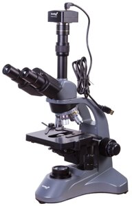 Биологические микроскопы LEVENHUK Микроскоп цифровой Levenhuk D740T, 5,1 Мпикс, тринокулярный
