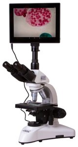 Биологические микроскопы LEVENHUK Микроскоп цифровой Levenhuk MED D25T LCD, тринокулярный