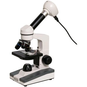 Биологические микроскопы Микроскоп биологический Биолаб С-16 (с видеоокуляром, ахроматический монокуляр, учебный)