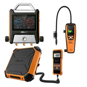 Цифровые манометры ELITECH Комплект MS-2000, течеискателя ILD-200 и весов SRC-400