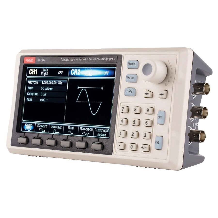 Генераторы сигналов Генератор сигналов специальной формы RGK FG-302 от компании ООО ТК «Олдис» - фото 1