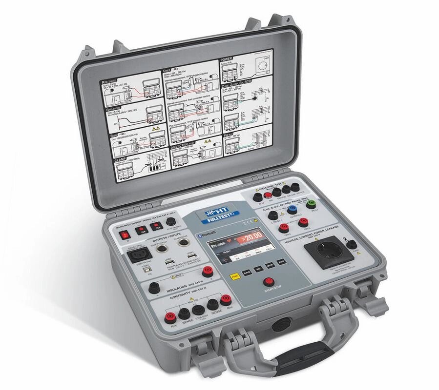Измерители параметров электрических сетей HT-Italia Тестер электрический для контроля и измерения параметров от компании ООО ТК «Олдис» - фото 1