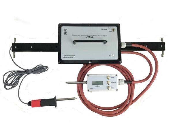 Измерители RLC (иммитанса) Челэнергоприбор ИУС-4п Прибор для измерения удельного сопротивления графитированных от компании ООО ТК «Олдис» - фото 1