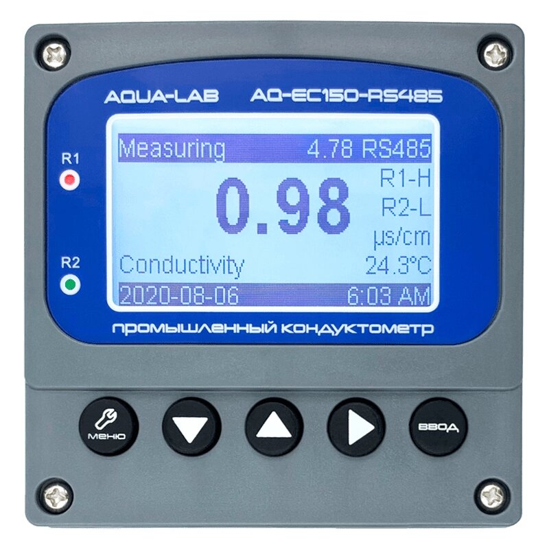 Кондуктометры AQUA-LAB AQ-EC150-RS485 промышленный кондуктометр контроллер измеритель электропроводности от компании ООО ТК «Олдис» - фото 1