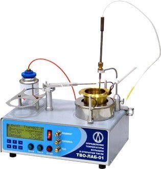 Контроль качества нефтепродуктов ЛОИП Автоматический аппарат ТВО-ЛАБ-01 для определения температуры вспышки в открытом от компании ООО ТК «Олдис» - фото 1