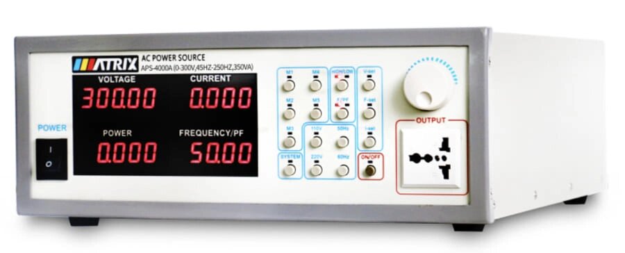 Лабораторные источники питания Matrix APS-4000 Источник питания переменного тока от компании ООО ТК «Олдис» - фото 1