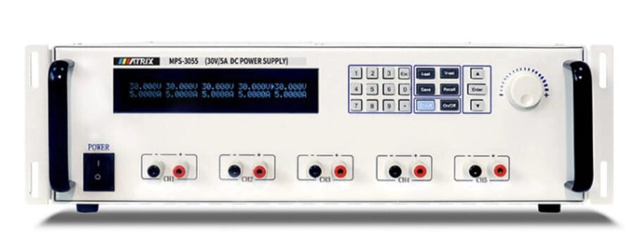 Лабораторные источники питания Matrix MPS-5 Источник питания постоянного тока от компании ООО ТК «Олдис» - фото 1