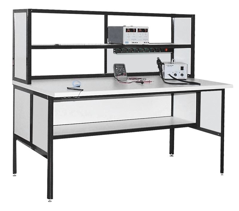 Лабораторные столы Актаком АРМ-4520-ESD Стол метролога/поверителя с антистатической столешницей от компании ООО ТК «Олдис» - фото 1