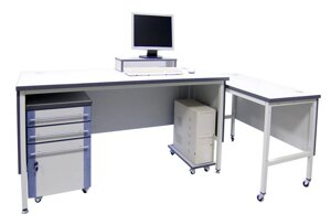 Лабораторные столы ЛОИП Компьютерный комплекс ЛАБ-PRO КК-СП 110.52.70 LA