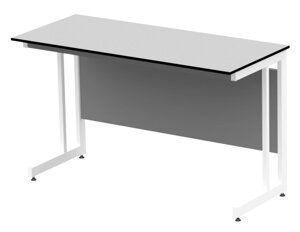 Лабораторные столы ЛОИП Низкий лабораторный рабочий стол на рамном основании ЛАБ-М СЛн 150.65.75 KG-ESS