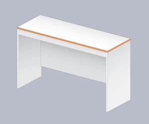 Лабораторные столы ЛОИП Стол без тумб низкий ЛАБ-ОМ-10