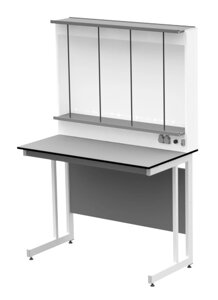 Лабораторные столы ЛОИП Стол для титрования ЛАБ-М СТ 120.65.90/180 KG