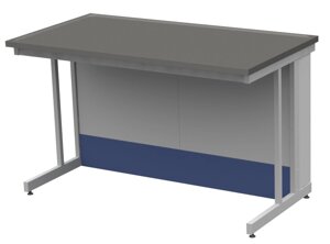 Лабораторные столы ЛОИП Стол пристенный низкий на рамном основании (комплектация стеллажом невозможна) ЛАБ-PRO СПЦн