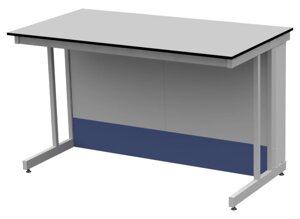 Лабораторные столы ЛОИП Стол пристенный низкий на рамном основании (комплектация стеллажом возможна) ЛАБ-PRO СПЦн