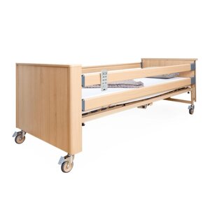 Медицинские кровати Кровать электрическая Burmeier Dali Standard c деревянными декоративными панелями