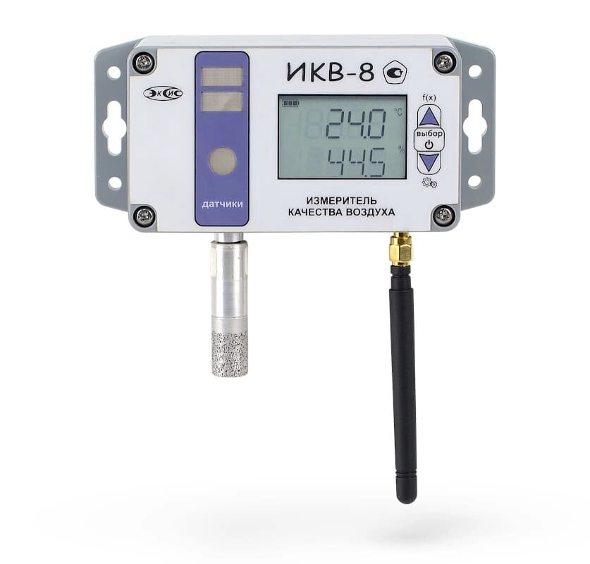 Многофункциональные приборы ЭКСИС ИКВ-8-Н (CO2, H2S) Измеритель качества воздуха (С поверкой) от компании ООО ТК «Олдис» - фото 1